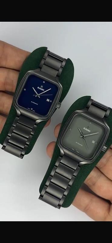 nika saat: RADO avtomatik kişi qol saatı RƏNGİ GETMİR - Korpus: kvadrat-aşınmış — 2