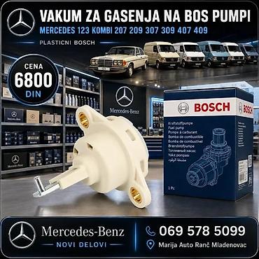 karburator golf 2 1.6 benzin: VAKUM ZA GASENJA MERCEDES 123 KOMBI 29 407 409 | Vakum za gasenje na — 1