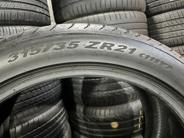 Шины: Шины 315 / 35 / R 21, Лето, Б/у, Пара, Германия, Pirelli — 7