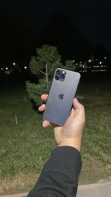 Apple iPhone: IPhone 11 Pro, Б/у, 256 ГБ, Black Titanium