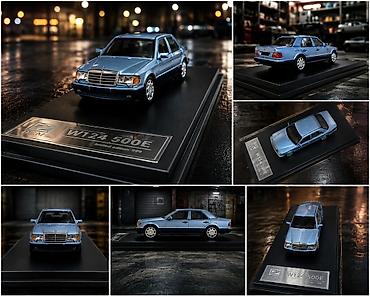 Продаю масштабную модель мерседес w124 масштаб 1/64