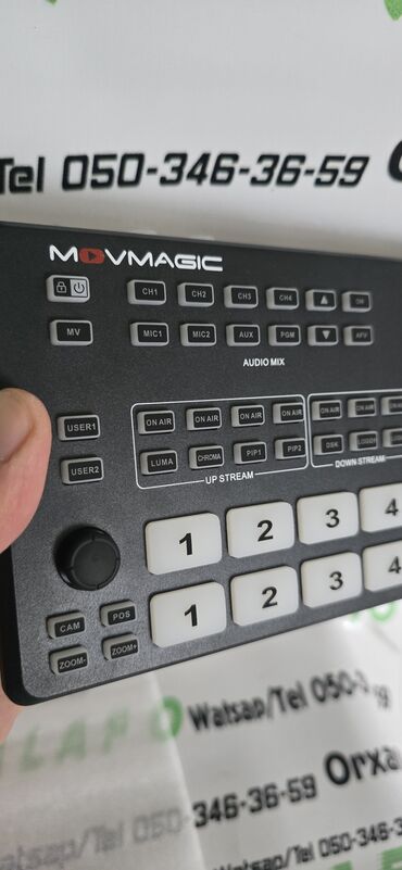 Digər foto və video aksesuarları: MOVMAGIC 5CH Professional Video PTS Pult – HDMI/SDI çox girişli — 9