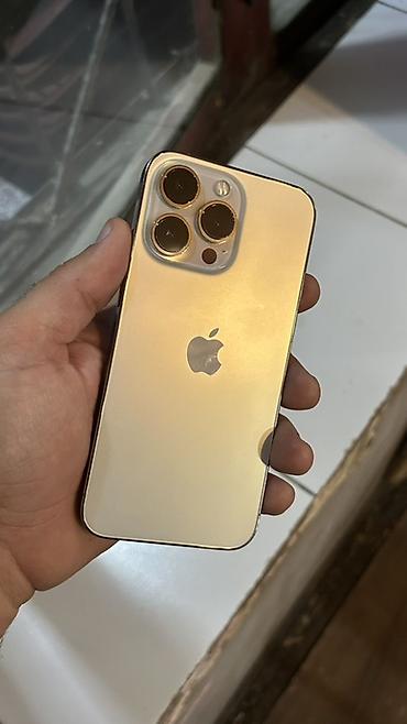 ayfon 13 pro max qiyməti: IPhone 13 Pro, Qızılı, Face ID — 2