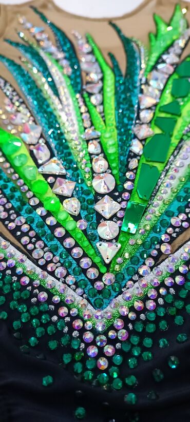 Спортивная форма: 🔥🔥🔥новинка🔥🔥🔥 💚 ПРОКАТ купальников для художественной гимнастики. 💚 — 13