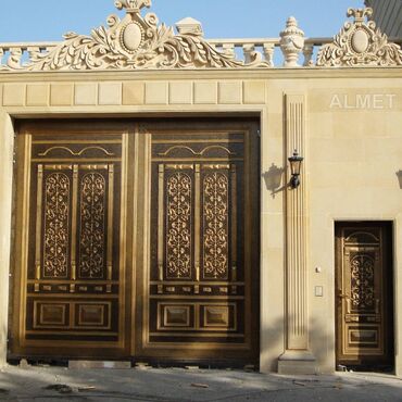 Həyət darvazaları: Görkəmini zamanla itirməyən, karoziyaya davamlı Alüminium Qapı və -da lalafo.az — 20 Həyət darvazaları: Görkəmini zamanla itirməyən, karoziyaya davamlı Alüminium Qapı və — 20