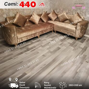 Divanlar: Künc divan, Yeni, Açılan, Bazalı, Parça, Şəhərdaxili pulsuz çatdırılma — 16