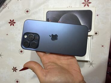Apple iPhone: IPhone 15 Pro, 256 GB, Blue Titanium, Simsiz şarj — 4