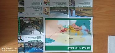 Другие предметы коллекционирования: Карта, карта, карты Кыргызстан, Кыргызстана района, район, область — 10