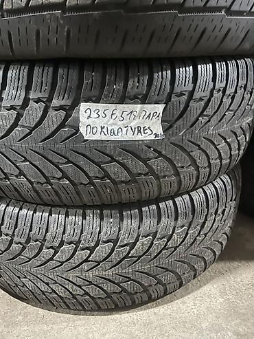 Шины 235 / 65 / R 18, Зима, Б/у, Пара, Внедорожные (АТ/МТ), Nokian