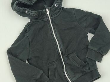 czapka ciemna strefa: Sweatshirt, F&F, 5-6 years, 110-116 cm, condition - Very good