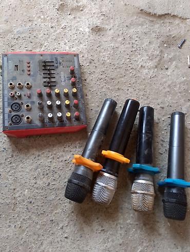av multi out to hdmi: Səs avadanlığı dəsti - 1 ədəd kiçik audio mikser (kompakt pult): - — 1