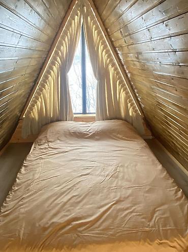 Посуточная аренда домов: Афрейм домик, прекрасный вариант для отдыха в тишине, есть понарамный — 4