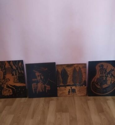 Şəkillər, tablolar: Məhsul: Əl işləri ilə hazırlanmış ağac üzərində yandırma (piroqrafiya) — 10