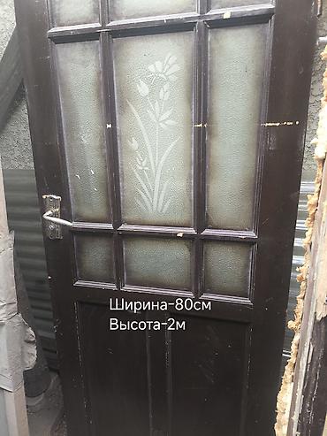 Балконные двери: Межкомнатные двери из чистого дерева, темно-коричневая окраска — 9