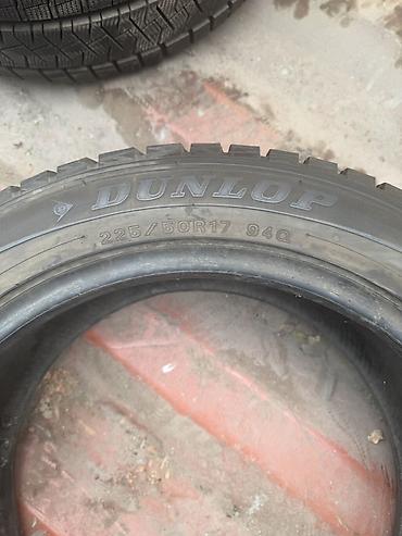 Шины и диски: Зимние шины Dunlop 225/50 R17 94Q - Тип: бескамерные, радиальные — 2