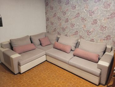 мебель лина: Угловой диван, Б/у
