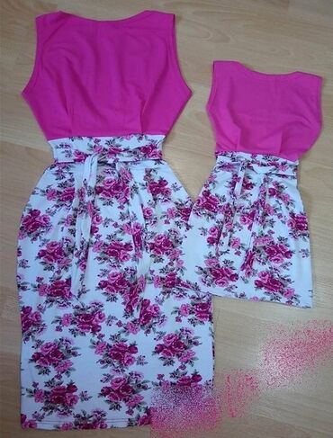 Haljine: Haljine za mame i devojcice - rade se u velicinama od 1 do 12, i za — 7