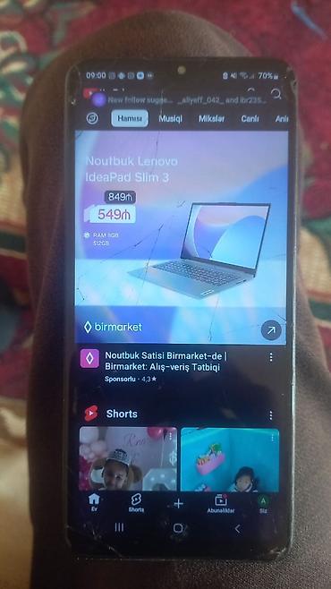 Samsung Galaxy A12, 32 GB, rəng - Qara, Sensor, Barmaq izi, İki sim kartlı lalafo.az -da Samsung Galaxy A12, 32 GB, rəng - Qara, Sensor, Barmaq izi, İki sim kartlı