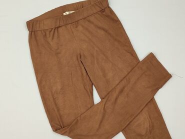 legginsy wyszczuplajace push up: Vera & Lucy, Leggings Eco-leather for women, size S