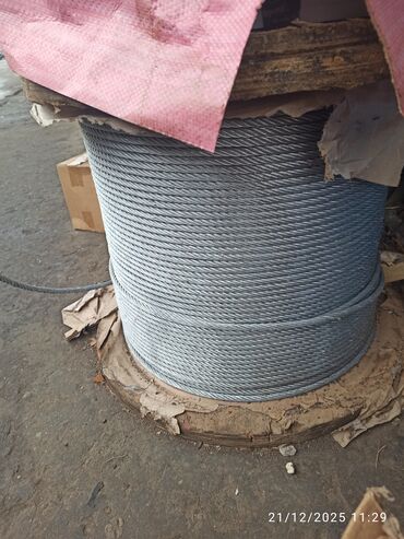 Troslar, rıçaqlar: Bayraq trosları tros (steel wire rope) – bobinlə Məhsul təsviri — 2