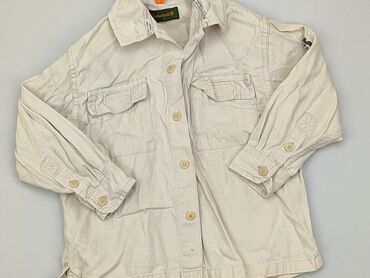 Shirts: Shirt 5-6 years, condition - Good, pattern - Monochromatic, color - Beige