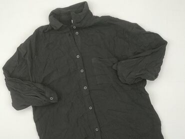 Shirts: Shirt 9 years, condition - Good, pattern - Monochromatic, color - Black