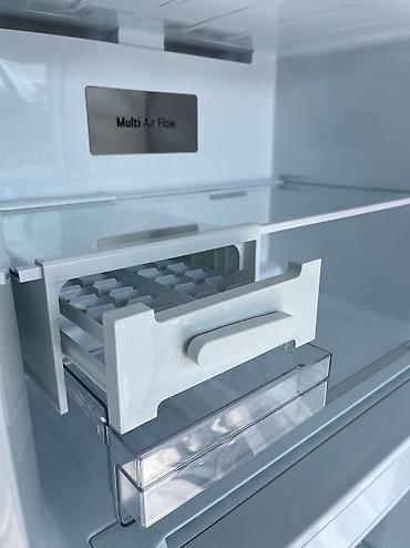 Soyuducular: İşlənmiş 2 qapılı LG Soyuducu Satılır, rəng - Gümüşü, Dolab içi — 4