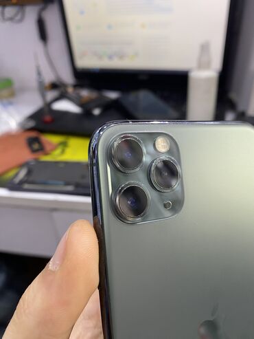 rampage v900 s: IPhone 11 Pro Max, 64 GB, Matte Midnight Green, Face ID, Simsiz şarj, Sənədlərlə