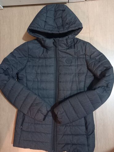 mont jakne zenske: Hummel, S (EU 36), Single-colored, With lining