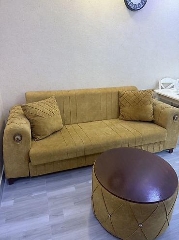 2 ci əl divanlar: Divan-kravat, İşlənmiş, Açılan, Bazalı, Parça, Çatdırılma yoxdur — 2