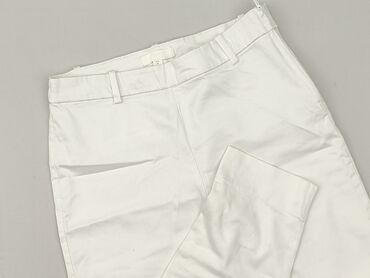 czerwone spodnie h m: H&M, Material trousers for women, size M