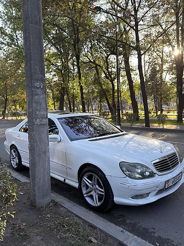 Mercedes-Benz S-Class: 2000 г., 5 л, Автомат, Газ, Седан