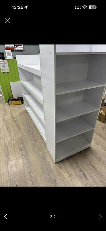 Соода жабдуулары: Торговое оборудование для магазина - Островная стеллажная линия — 1