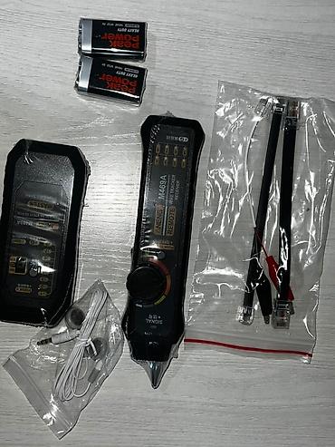 електр: Тестер/трассоискатель кабелей ANENG M469A (набор) Функции: - Поиск и — 6