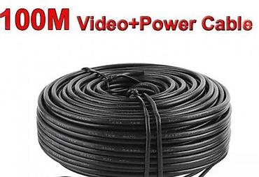 Oprema za video nadzor: Kabal 10m, 20m, 30m, 50m,RG-59 i utp305m. komplet kabal za video — 4
