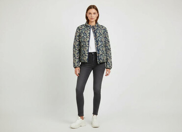 kurtka zimowa dobermans: Stradivarius, Women`s winter jacket, size L