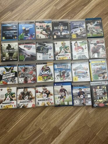 playstation 1: Ps4 ve PS3 və PS2 oyunlarının kolleksiyası. Müxtəlif janrlarda və