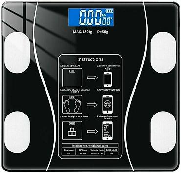 напольные часы: Весы напольные Smart Scale BF8007 Bluetooth,в идеальном состоянии — 1