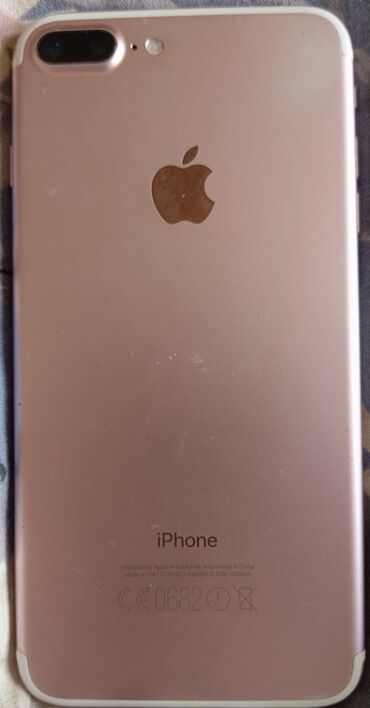 piltələr: IPhone 7 Plus, 128 GB, Çəhrayı, Barmaq izi, Face ID