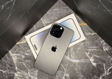 новый айфон 14 про макс: IPhone 14 Pro Max, Колдонулган, 512 ГБ, Кара, Каптама, Кабель, Куту, 86 %