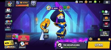 soyuducular 2ci əl: Brawl Stars hesabı 32785 kupa 92 karakter 150+kostüm hesab açılma