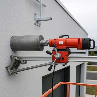 Beton işləri: #Betonkesme #betondeşmə Beton kubik kərpic - dən kəsim deşim — 6