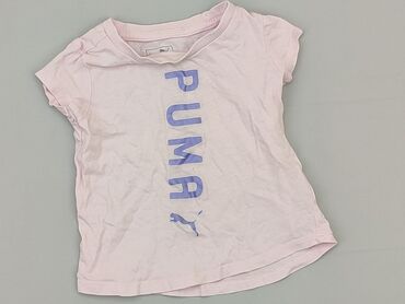 bluzka fashion: T-shirt, Puma, 12-18 months, condition - Very good