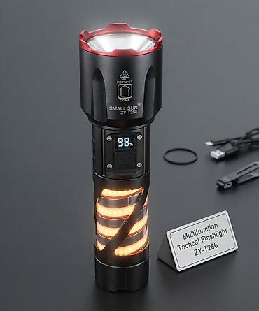 фонарь светодиодный: Многофункциональный тактический фонарь SMALL SUN ZY‑T286 — 1