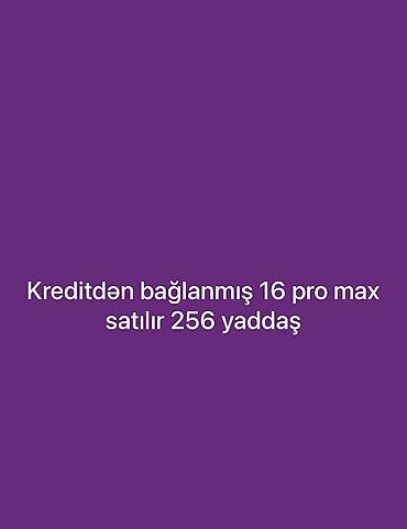iphone usb: IPhone 16 Pro Max, 256 GB, Narıncı, Face ID — 1