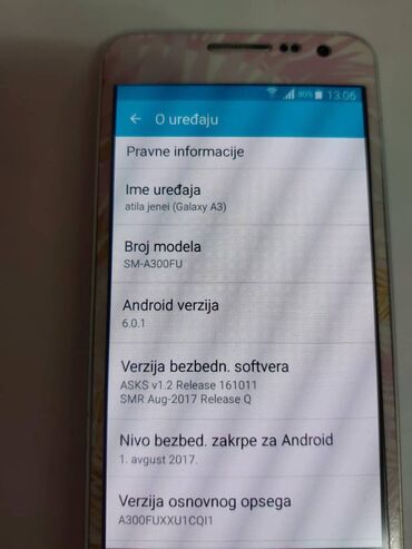 Samsung: Samsung Galaxy A3, bоја - Bela — 9