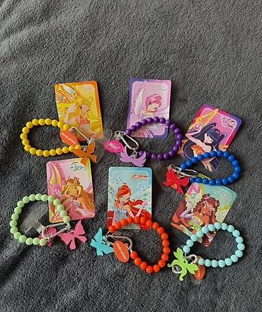 золотые карточки: Набор браслетов и карточек Winx Club. Коллаборация с Додо пицца. 2000 — 1