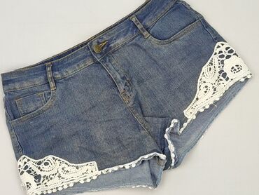 woskowane spodnie z wysokim stanem h m: Shorts for women, size S (EU 36)
