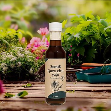 Zemis Qara zirə yağı – soyuq sıxım, 250 ml Məhsul xüsusiyyətləri: -