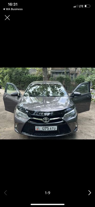 машина алам рассрочкага: Toyota Camry: 2017 г., 2.5 л, Типтроник, Бензин, Седан